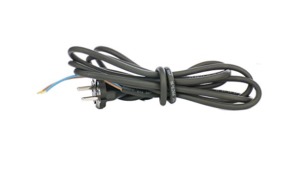 Przewód zasil. sieciowy BOSCH 2,6m 2 x 1,0 mm