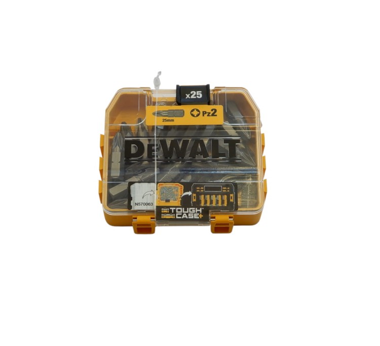 DT71521 Zestaw bitów / zestaw końcówek wkrętarskich PZ2 25 el. DeWalt Pozidriv