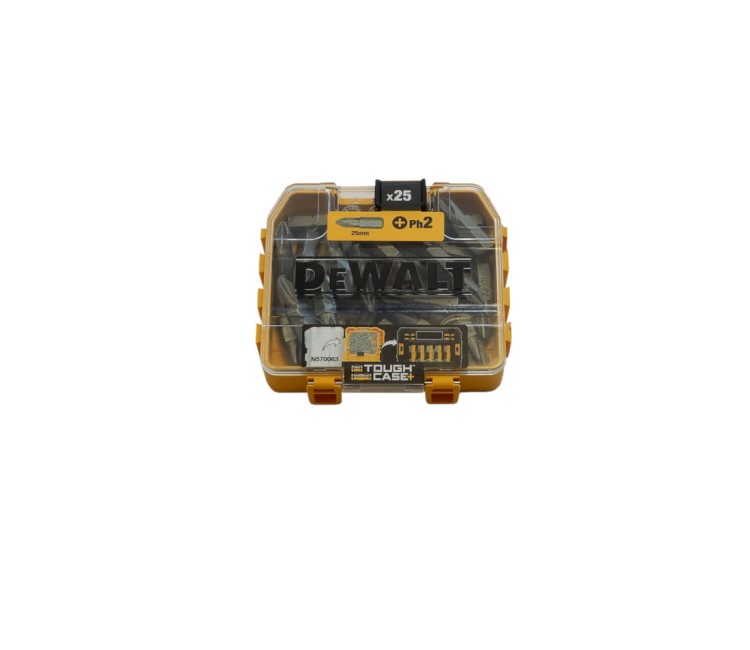 DT71522 Zestaw bitów / zestaw końcówek wkrętarskich PH2 25 mm DeWalt