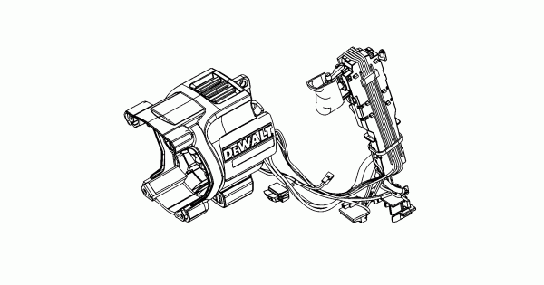 Silnik młotowiertarki DeWalt DCH263DH, DCH263