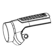 Pokrywa do młotowiertarki DeWalt D25413K, D25415K, D25430K