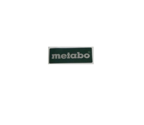 338122160 Naklejka / szyld Metabo