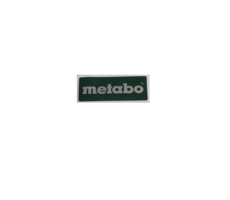 338122160 Naklejka / szyld Metabo