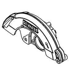 Osłona pilarki DeWalt DWE565, DWE560