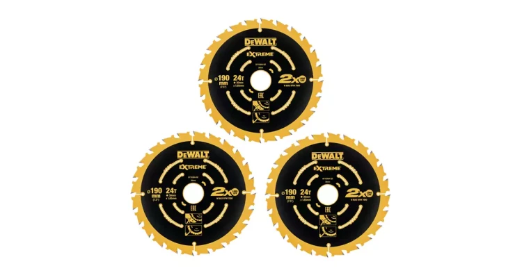 Piła tarczowa do drewna DeWalt z widią 190x30mm 24 zęby