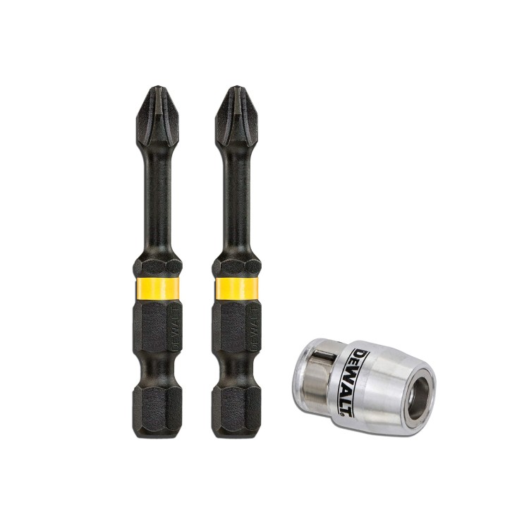 Zestaw 2 bitów PH2 + uchwyt magnetyczny DeWalt