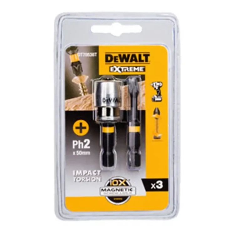 Zestaw 2 bitów PH2 + uchwyt magnetyczny DeWalt