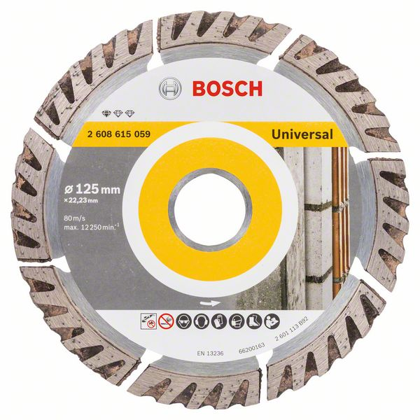 Tarcza diamentowa Standard for Universal 125x22,23mm Bosch