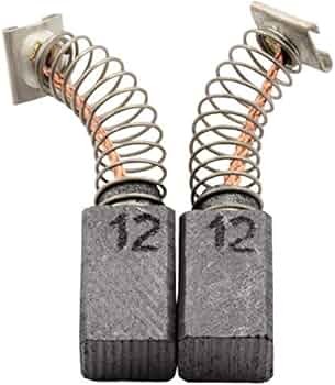 Szczotki węglowe Hitachi młotowiertarki DH24PB, DH24PC, DH24PD, DH25PB wiertarki D6SH, D10VC wkrętarki DW15Y, W6V3 wiertarki udarowe DV20VB, FDV16VB strugi P20SA2