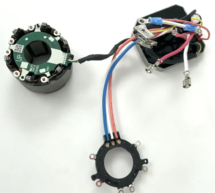 Komplet stojan + elektronika + śrubka (6x) do szlifierki kątowej Makita DGA504