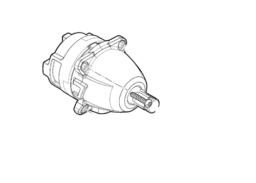 Skrzynia biegów zakrętarki udarowej Bosch GDS250-LI
