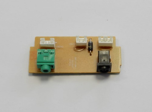 SE00000566 Płytka PCB z gniazdem JACK radia budowlanego Makita DMR110