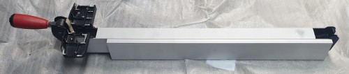 316071860 Ogranicznik wzdłużny / przykładnica pilarki stołowej Metabo TS 254 M