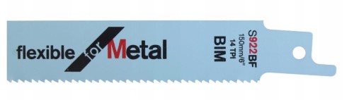 2608656027 / S 922 BF Brzeszczot do cięcia blach oraz profili metalowych (1 szt.) Flexible for Metal S922EF Bosch