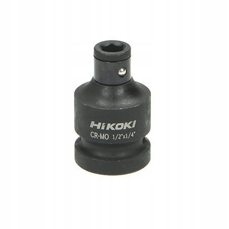 751875 Adapter / przejściówka 1/2" kwadrat 1/4" HEX / uchwyt magnetyczny / Hikoki
