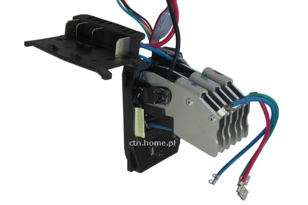 1607233376 Wyłącznik i elektronika młotowiertarki Bosch GBH 18 V-EC, GBH 18 V-LI