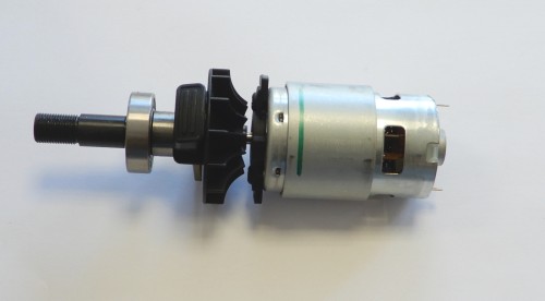 N403289 Silnik frezarki wycinającej do płyt K-G DeWalt DCS551. DCS551N