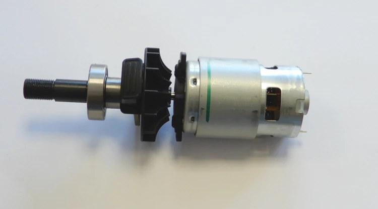 N403289 Silnik frezarki wycinającej do płyt K-G DeWalt DCS551. DCS551N