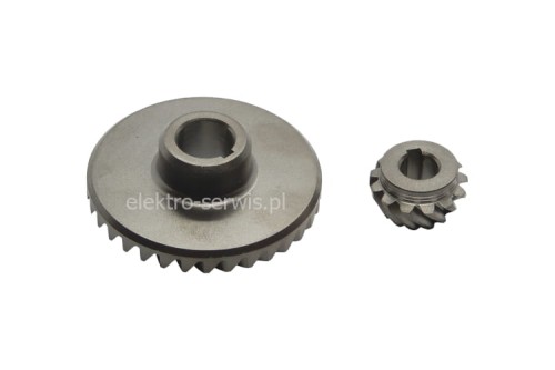 181737-9 Zębatki komplet / końcówka wirnika uzębiona z kołem szlifierki kątowej Makita 9005B . szlifierki do betonu PC1100