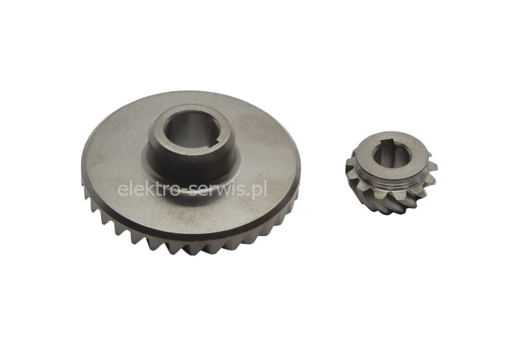 181737-9 Zębatki komplet / końcówka wirnika uzębiona z kołem szlifierki kątowej Makita 9005B . szlifierki do betonu PC1100