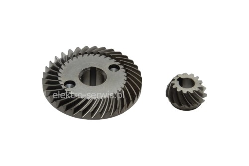 181737-9 Zębatki komplet / końcówka wirnika uzębiona z kołem szlifierki kątowej Makita 9005B . szlifierki do betonu PC1100