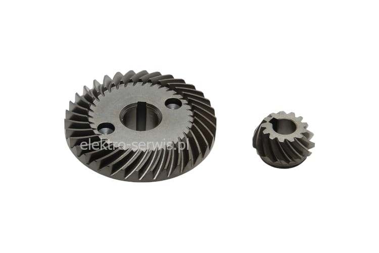181737-9 Zębatki komplet / końcówka wirnika uzębiona z kołem szlifierki kątowej Makita 9005B . szlifierki do betonu PC1100