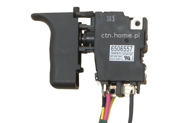650655-7 Wyłącznik akumulatorowej młotowiertarki Makita BHR241